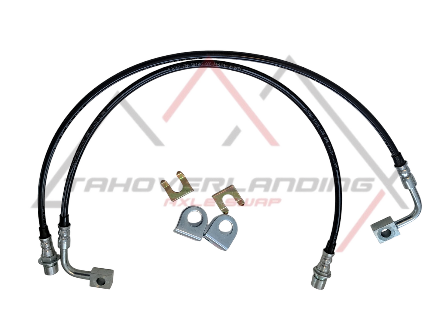 GMT800 TAHOVERLANDING BRAKE LINE SET
