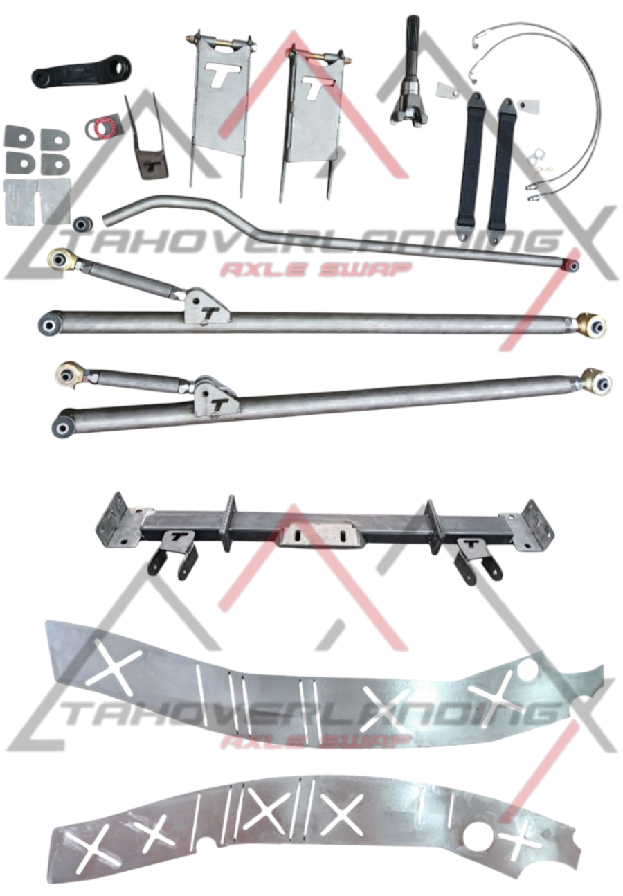 GMT800 8 Lug Extended Parts Bundle - Coilover