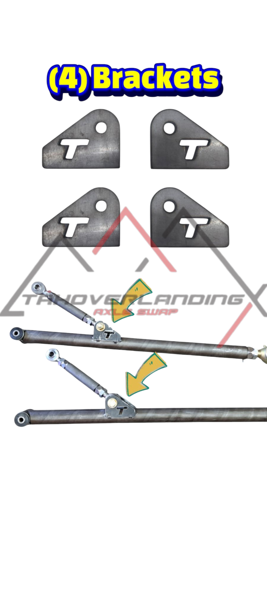 Upper Arm Mounts for Radius arms