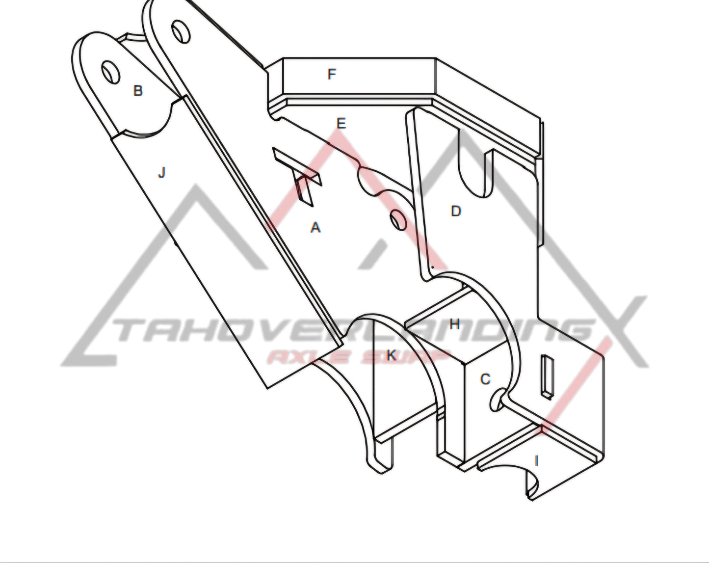 Universal Dodge Style Axle Brackets