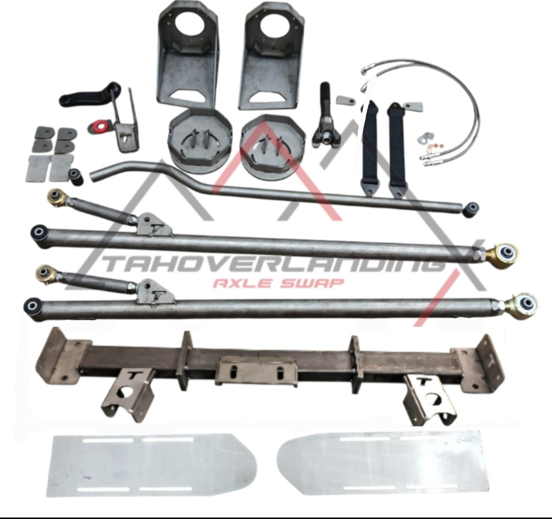 2500/3500 EXTENDED PARTS BUNDLE - COIL SPRING With Crossmember and Frame Plates