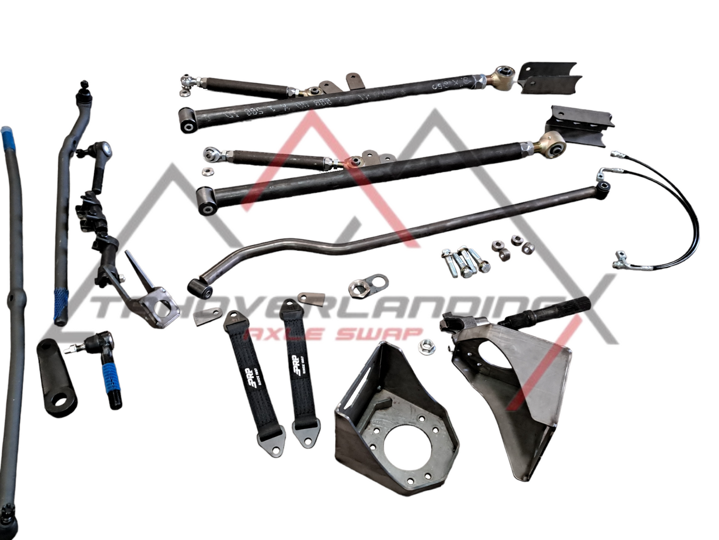 GMT800 6 Lug Extended Parts Bundle w/Tie Rod and Drag Link