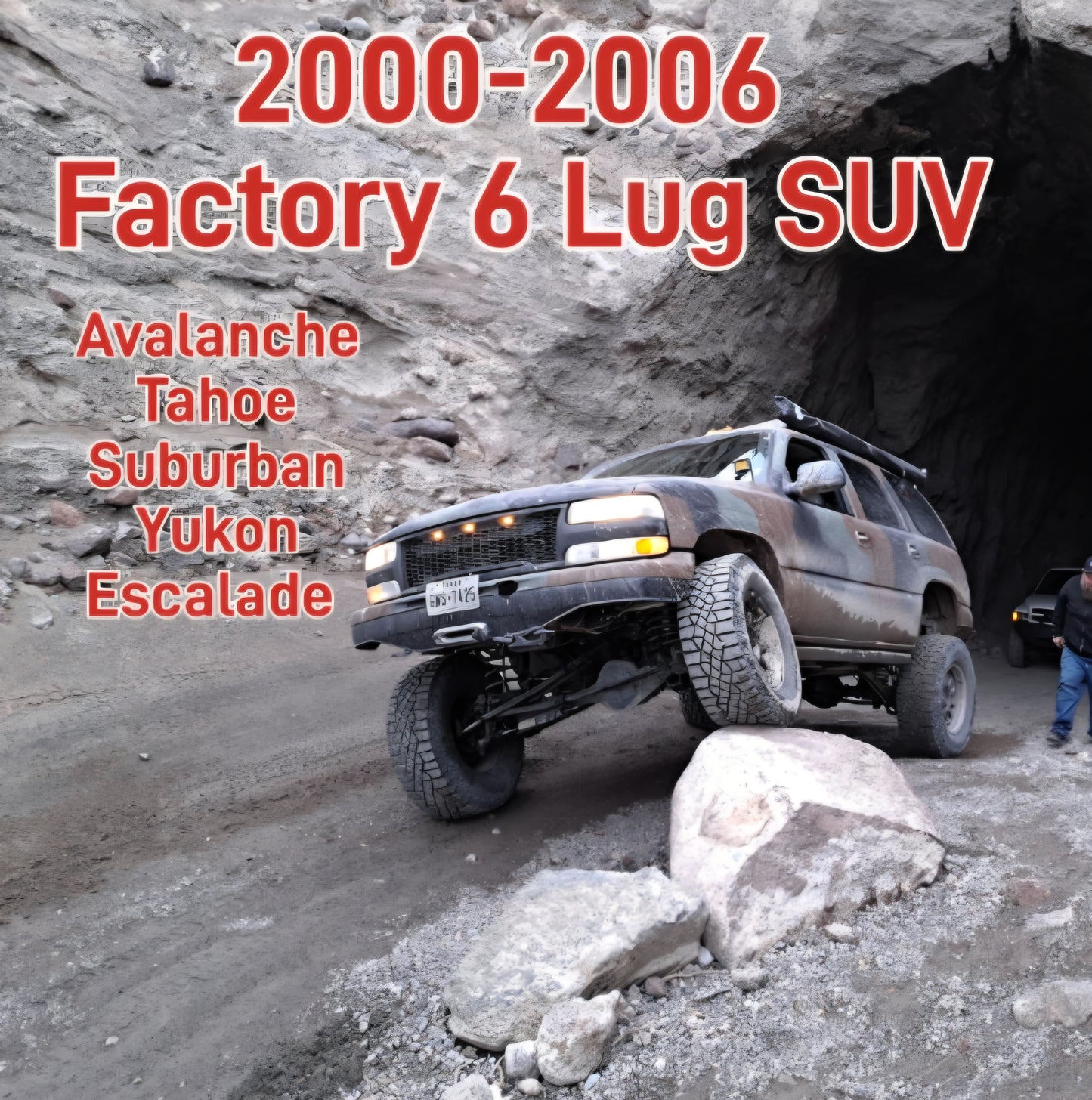 2000-2006 SUV 6 Lug Extended Parts Bundle - Coil Spring